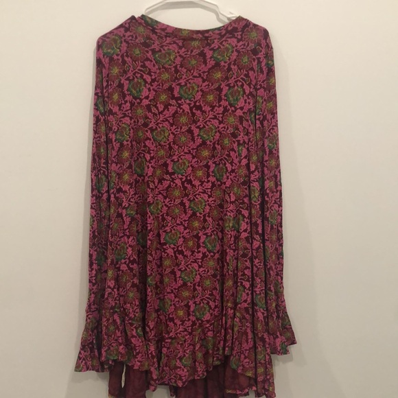 Free People NWT ($108 retail!) Olivia Printed Tunic Top/Dress 🌺 - Picture 10 of 10